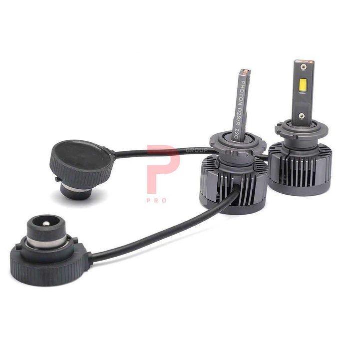 Set Două Becuri Dioda Faruri D2S/R Milestone LED Puternice