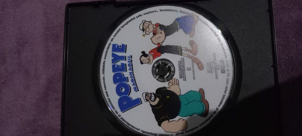 DVD-uri pentru copii 
Omul cu masca de fier
Arca lui Noe
Popeye M