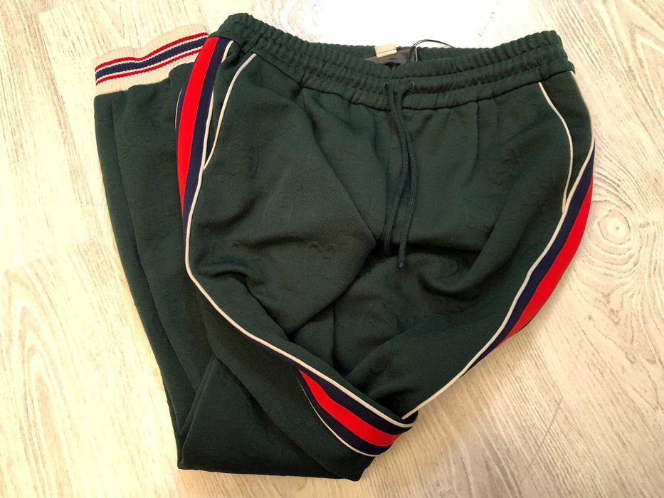 Gucci pantaloni trening L-XL, autenticI, retail price 980 euro