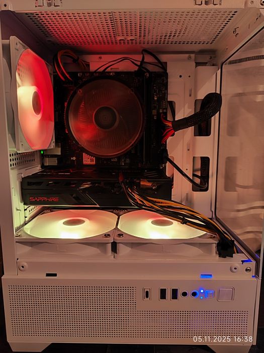 Геймърски i5 12400f, RX 6500 XT 4GB, RAM 16GB DDR4 3200, SSD 512GB NVM