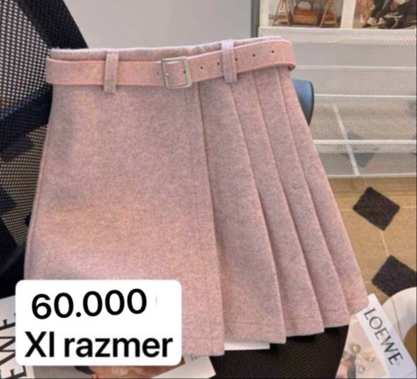 Yubka shortik qalin qishki jeniski