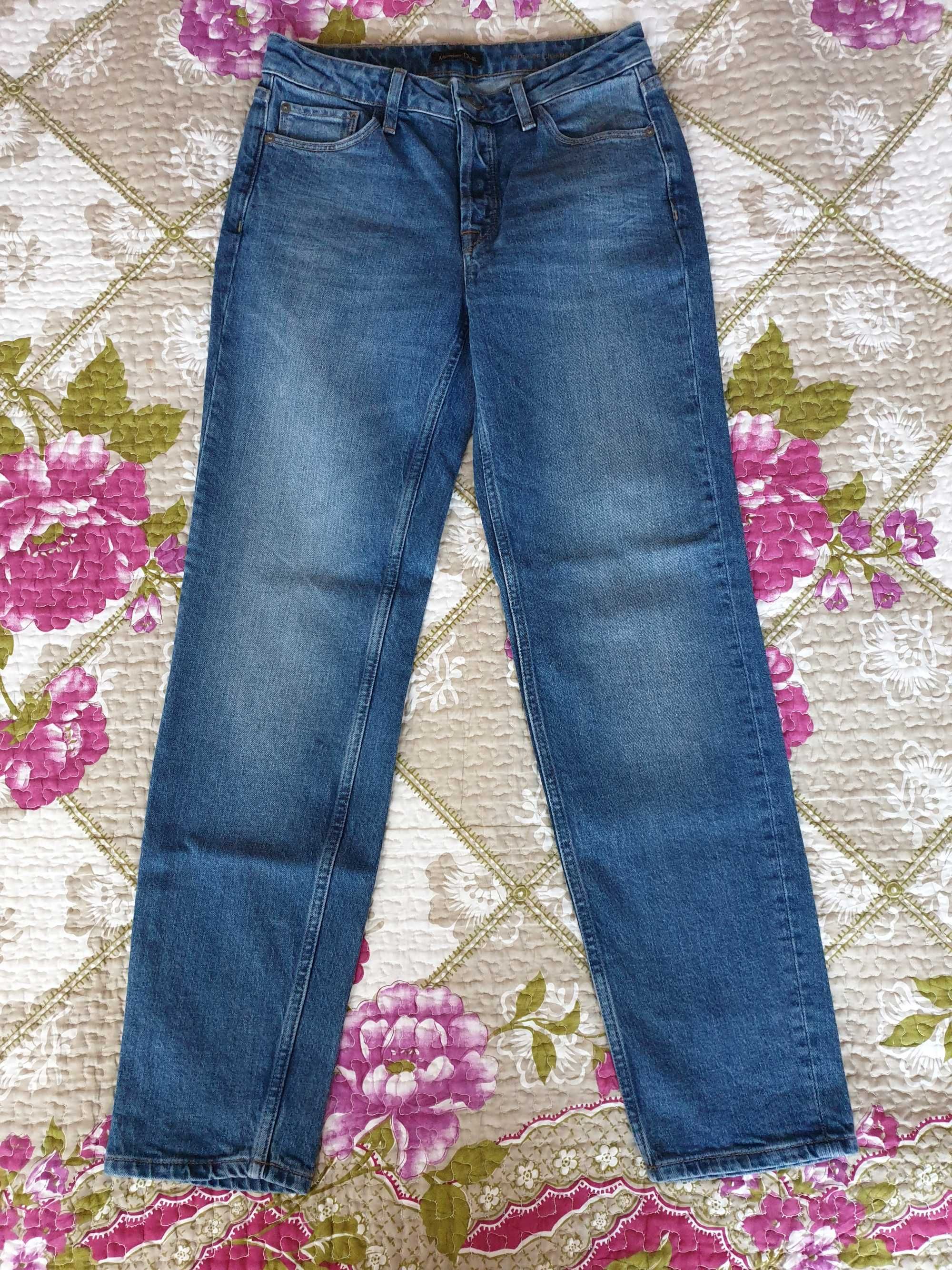 Blugi albastri Massimo Dutti Zara