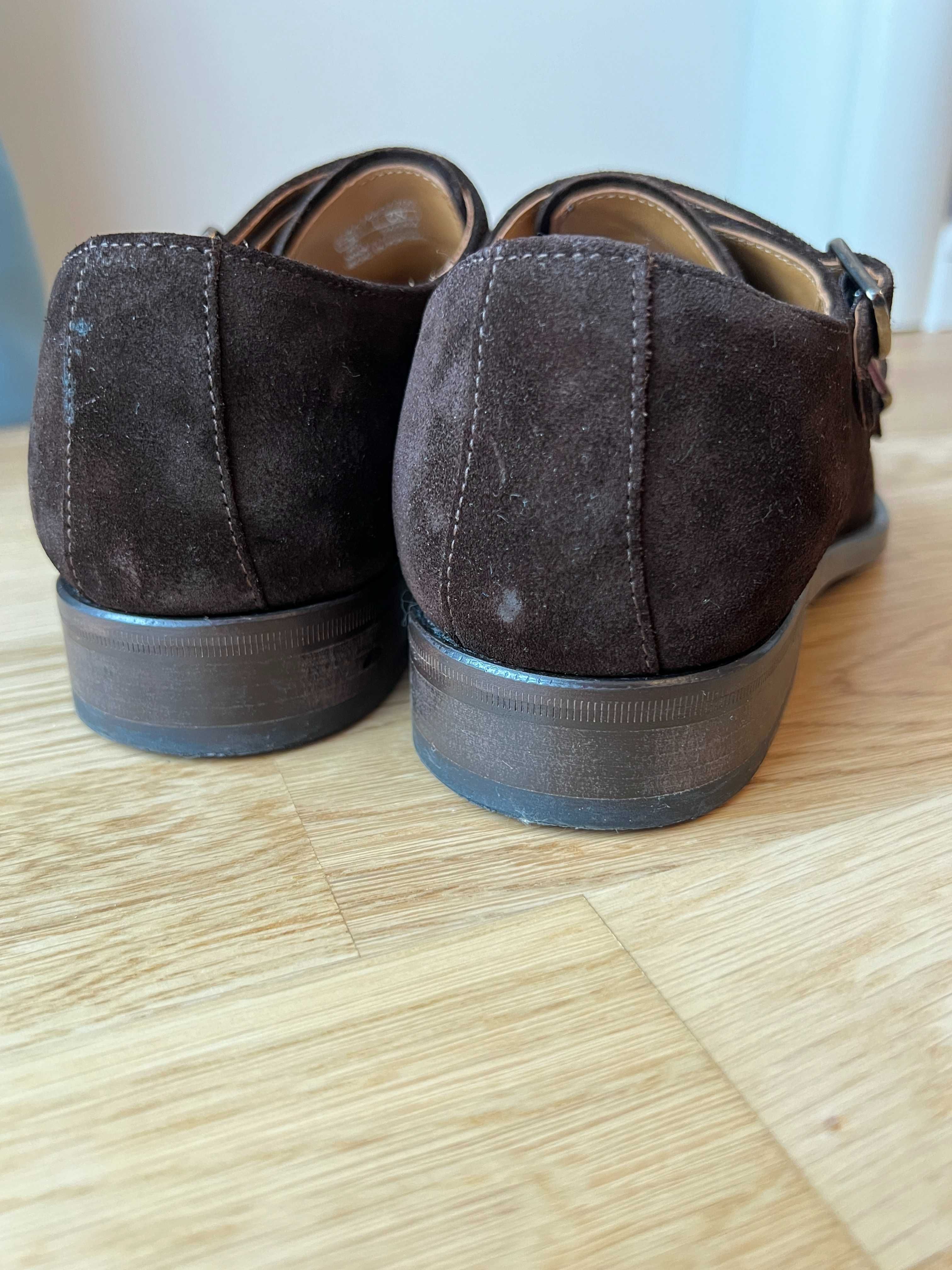 Pantofi maro Massimo Dutti marimea 40 piele naturala