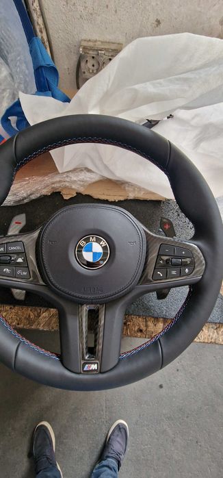 Волан bmw серия 3 серия 4 g20 g22 с гарнитура и карбонови перки