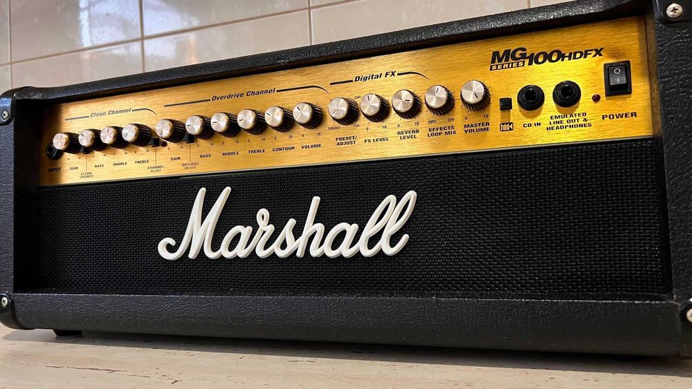 Amplificator Marshall MG100HDFX + Cabinet Marshall AVT412XA
