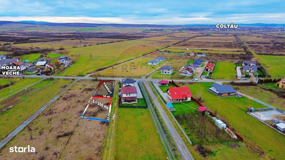Teren de vanzare in Sacalaseni - zona case noi langa Moara Veche