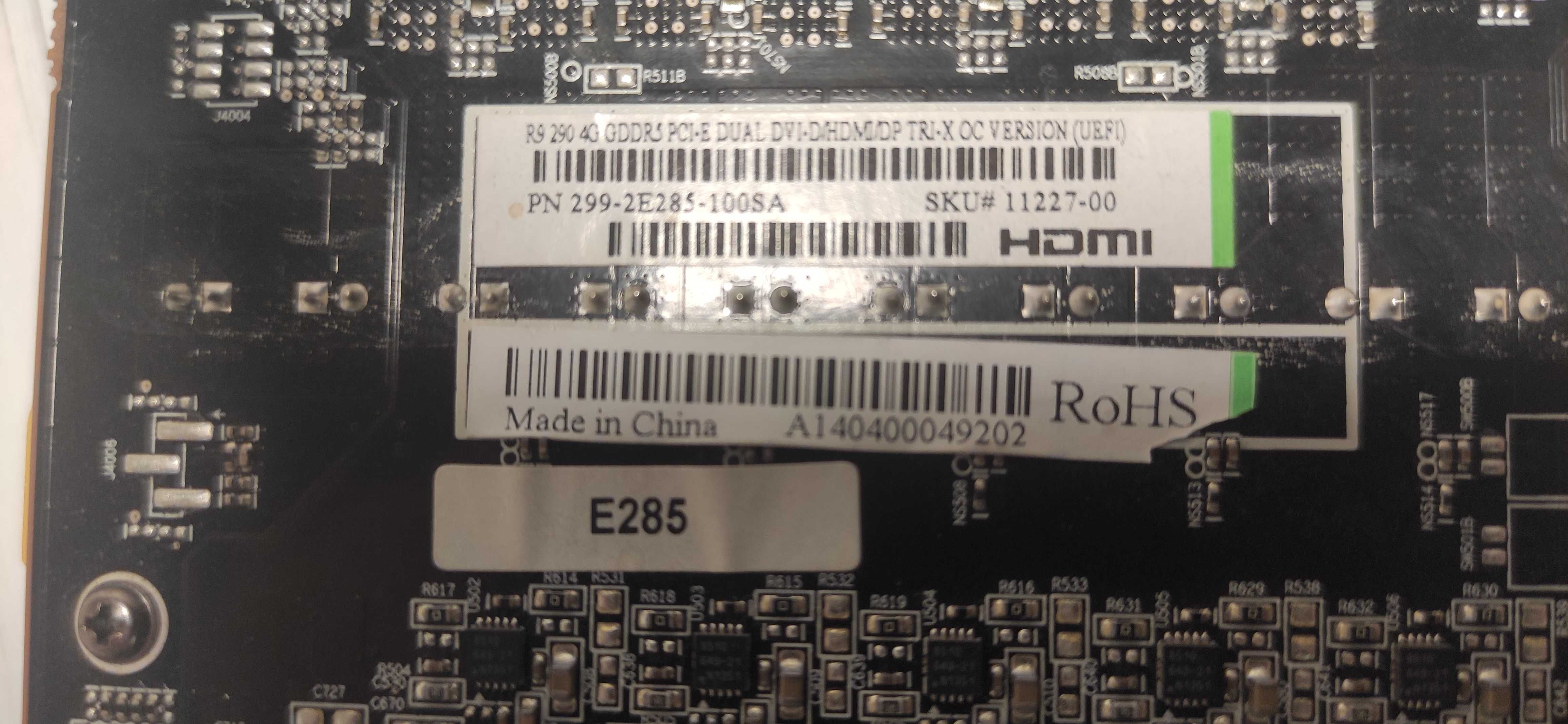 Sapphire Tri-X R9 290 4G