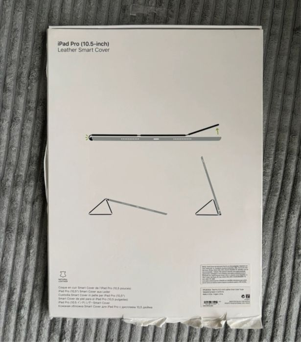 iPad Pro (10,5”) Smart Cover from Leather