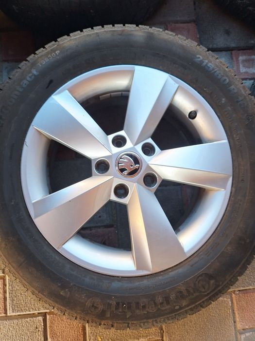 Jante aliaj 16 inch originale Skoda  KAROQ  Kodiac Octavia 5 x 112 16"