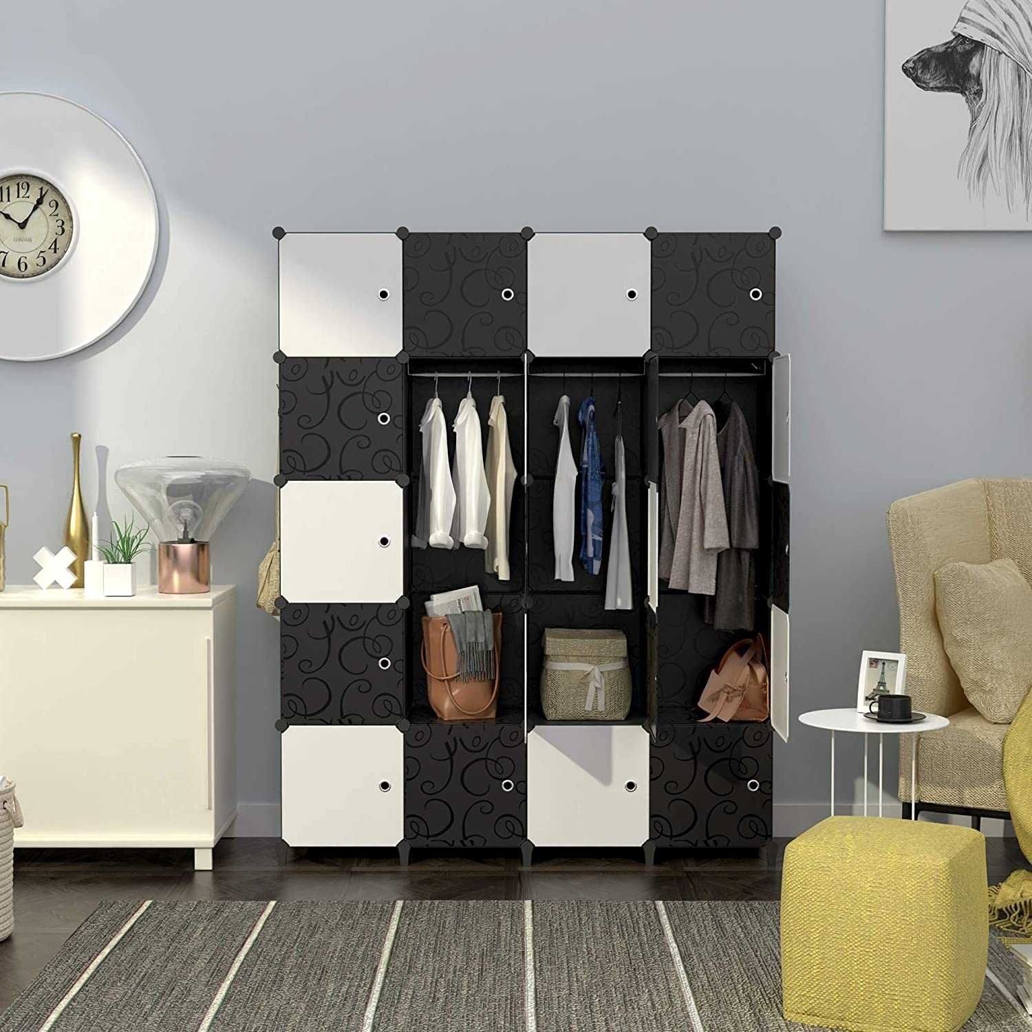 Комбиниран шкаф за съхранение / гардероб / органайзер YG092020
