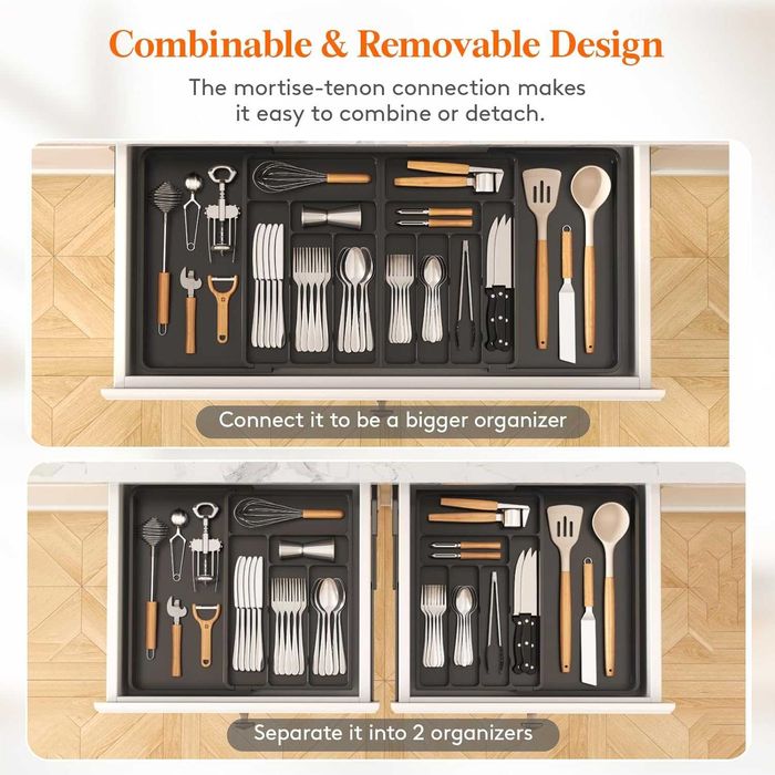 REDUS de la 170 ron, Organizator tacamuri/ustensile reglabil 54-91cm