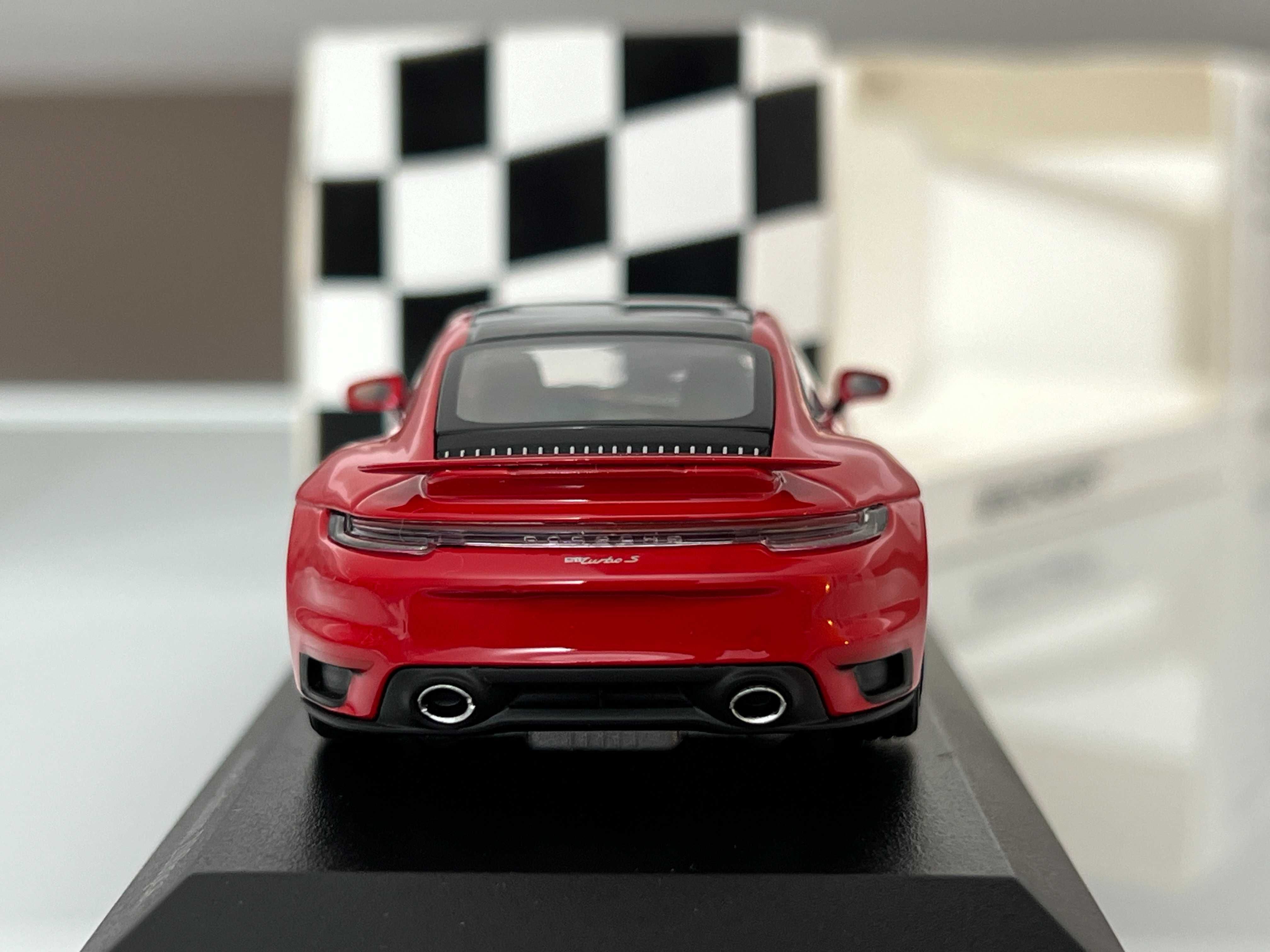 Macheta Auto 1/43 Minichamps Porsche 911 Turbo S 2020
