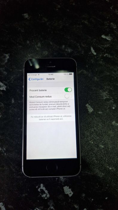 Vand Telefon Apple Iphone 5s Space Grey !! Liber Retea !! la 300lei