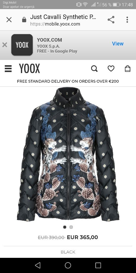 Geaca Just Cavalli originala marimea 44