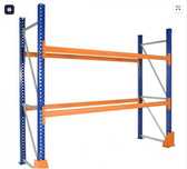 Raft paleți heavy-duty 2 m H – 2,5 m L, 2 nivele