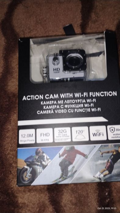 Camera action cu wifi