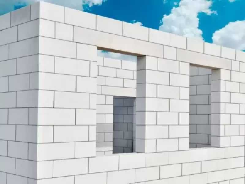 Gazoblok terish ishlari