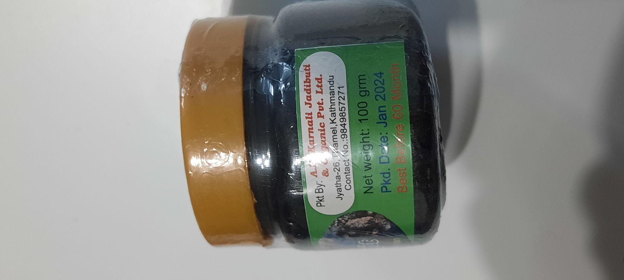 Shilajit din Himalaya extract pur. 100g, direct de la producator