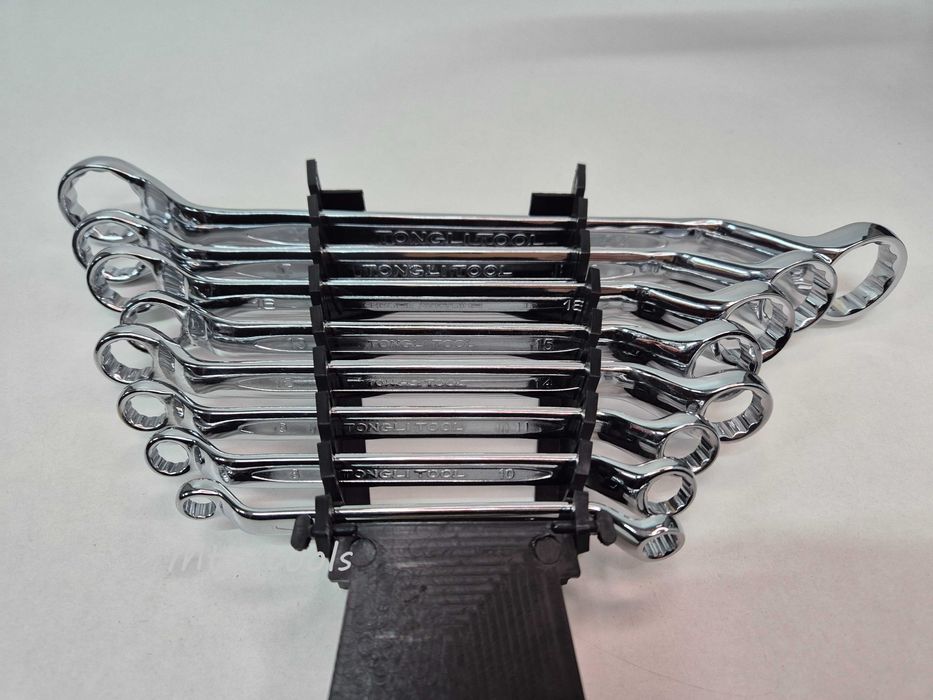 Trusa chei 8 piese combinate / fixe / inelare cu cot