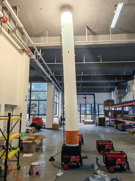 Осветительная устновка (башня осветительная генератором )