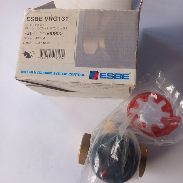 vană rotativă de amestec cu 3 căi ESBE VRG131