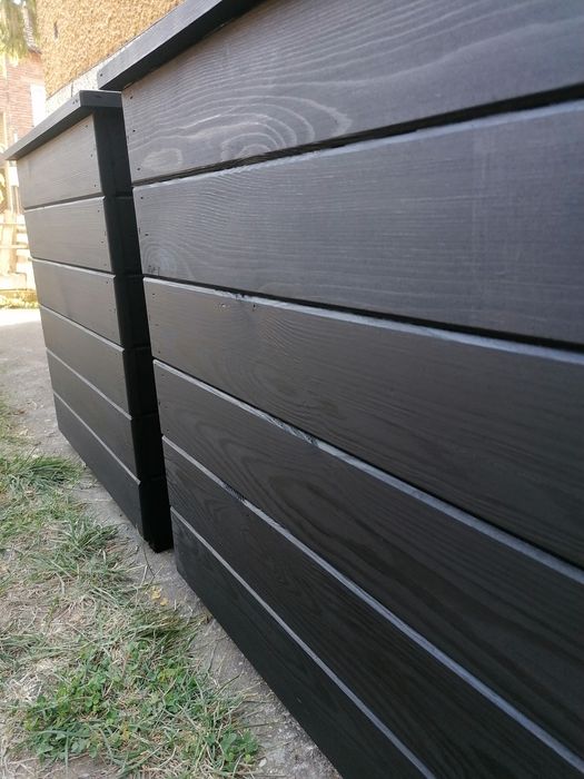 Дървени Кашпи размери по поръчла