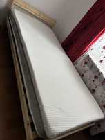 Pai ikea 90x200 o persoana cu saltea