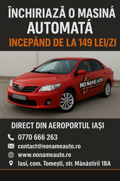 Inchirieri auto aeroport Iasi