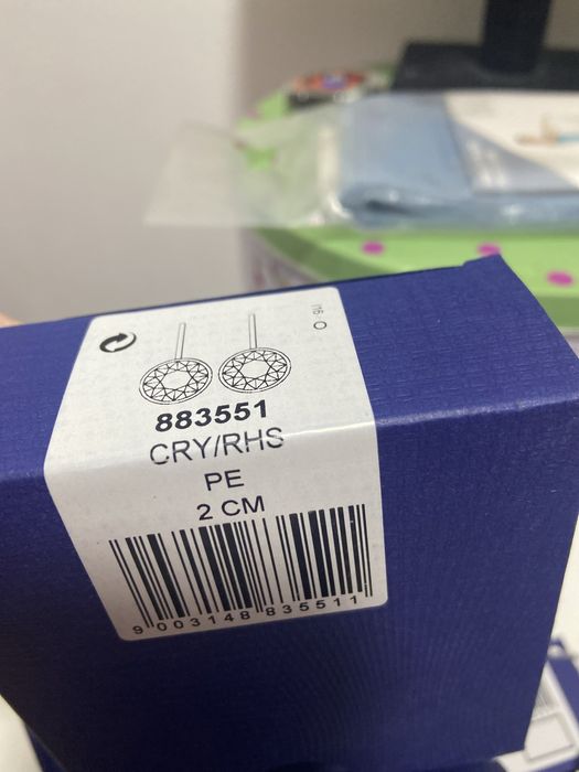 Cercei cu drop, Millenia, Swarovski