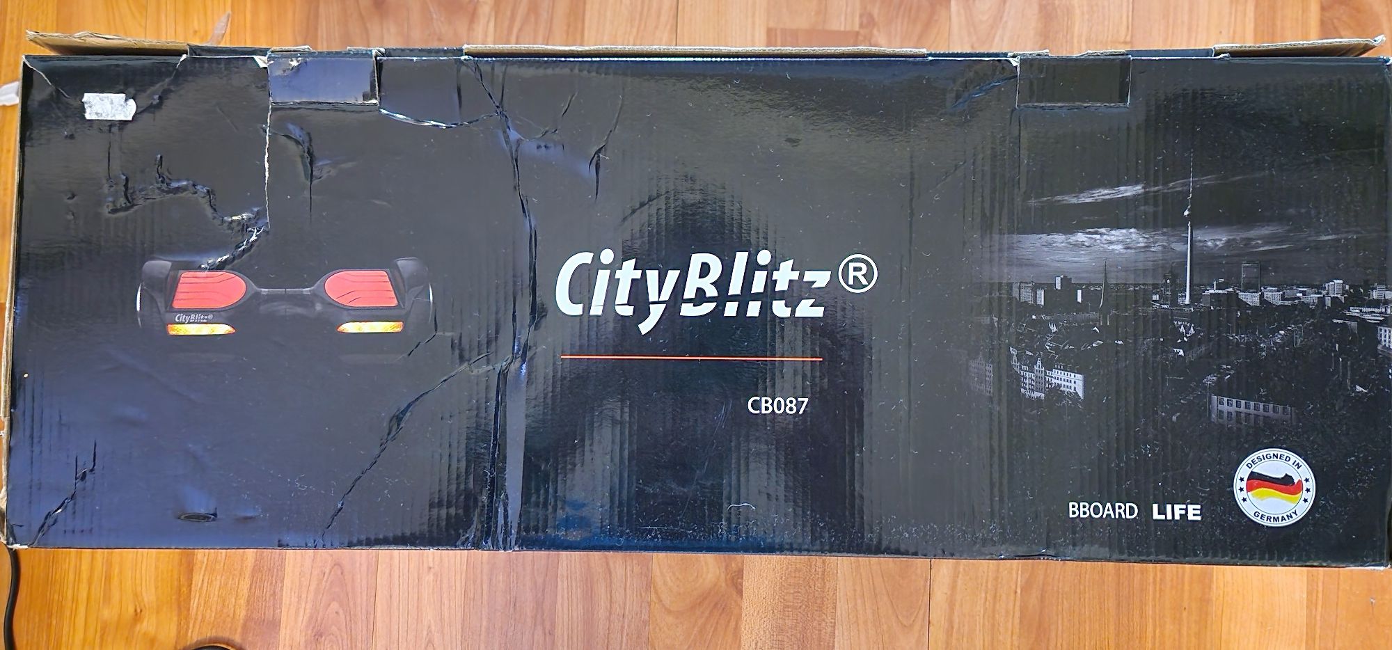 Hoverboard model CB087 CityBlitz (2 roti) electric 12 km/h