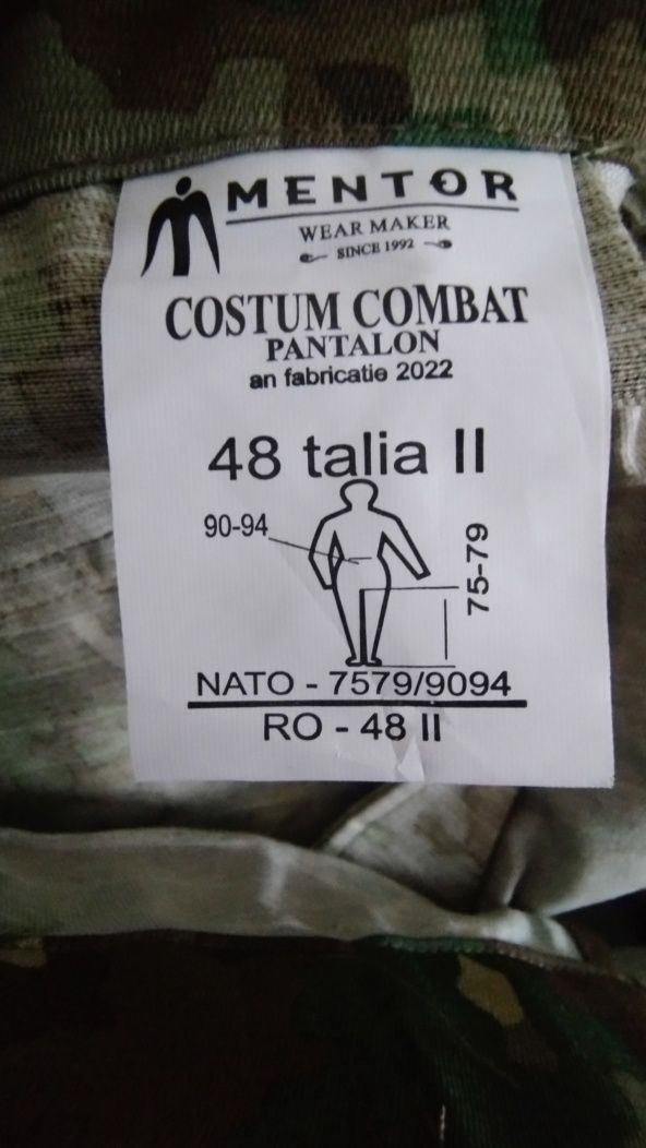 Pantaloni Combat, camuflaj, airsoft, pescuit, vanatoare