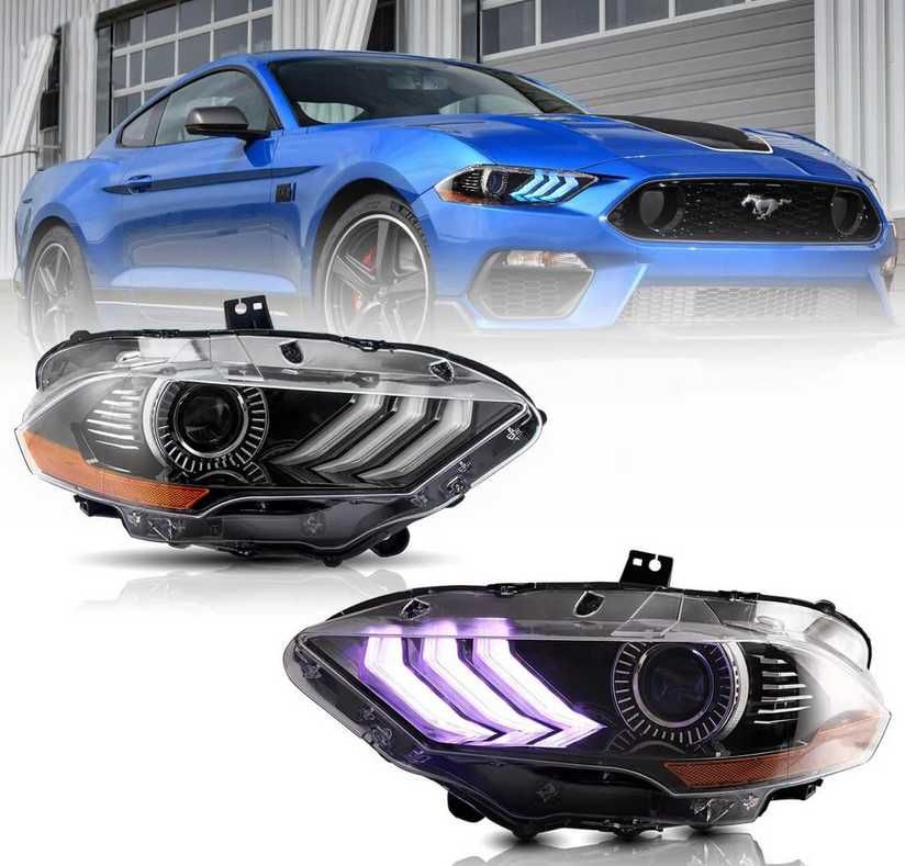 FORD MUSTANG RGB фарове 2018+