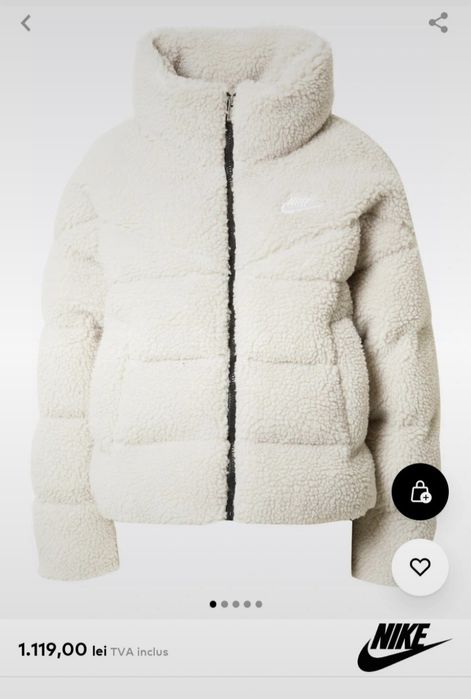 Geaca Nike Blana Therma Fit
