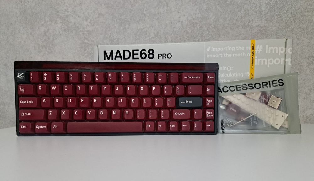Melgeek Made 68 PRO HE FIRE Pre-Order Edition (1161/2573)