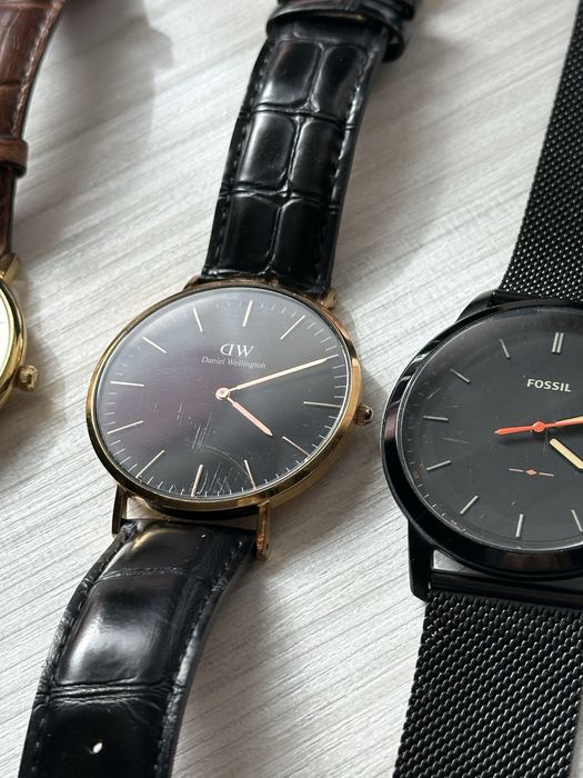 Ceas elegant Claude Bernard, DW, Fossil si Lacoste nou/in stere buna