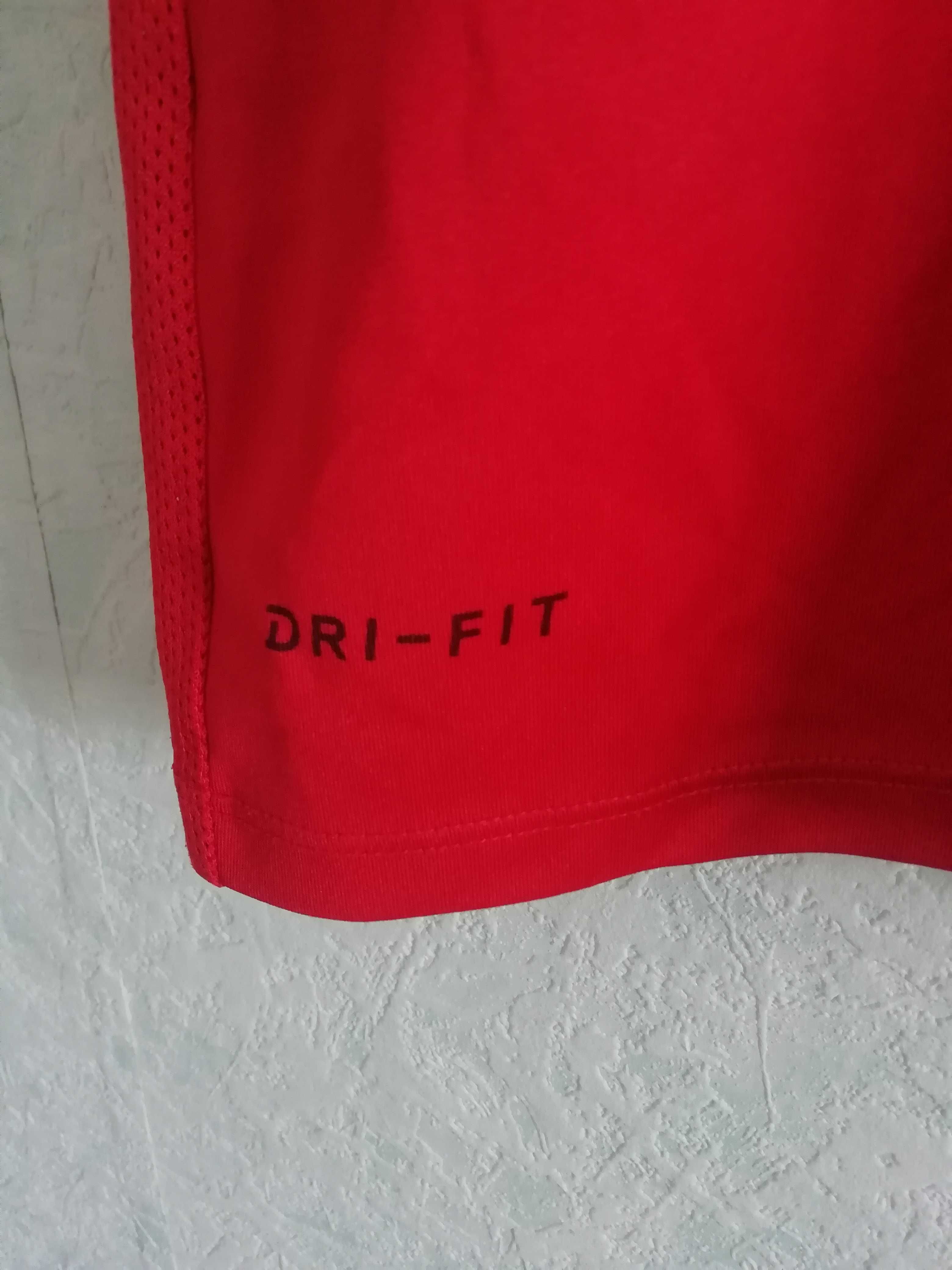 Nike Dri-Fit оригинална червена мъжка тениска фланелка размер М