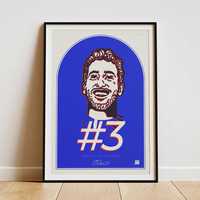 Poster Daniel Ricciardo Formula 1, artă digitală.