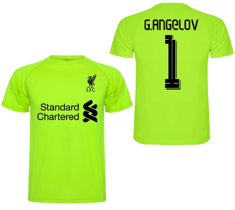 Екипи тениска шорти ЛИВЪРПУЛ LIVERPOOL с ИМЕ и НОМЕР по избор. 5 ЦВЯТА