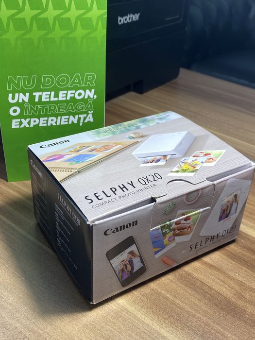 Canon Selphy QX20 compact photo printer/ Nou desigilat