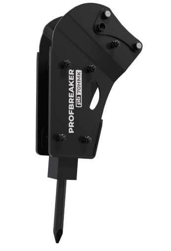 Гидромолот для экскаватора-погрузчика HIDROMEK 102S,102B.