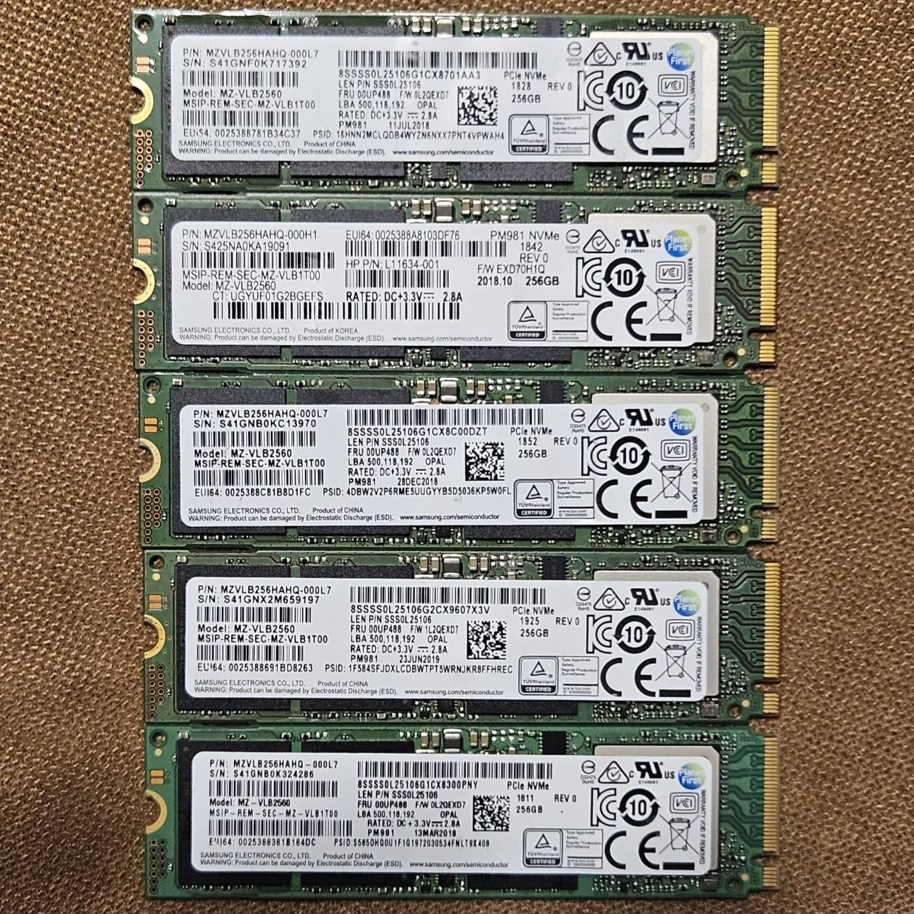 256gb nvme ssd m2