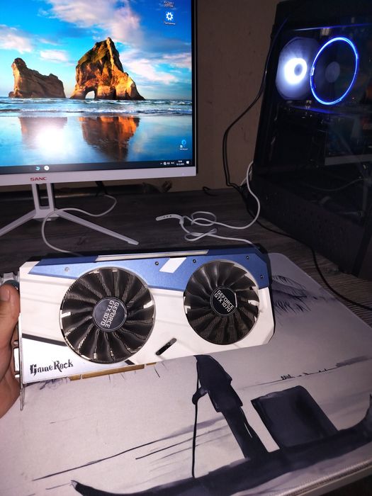 Видеокарта 1070 8GB 256bit