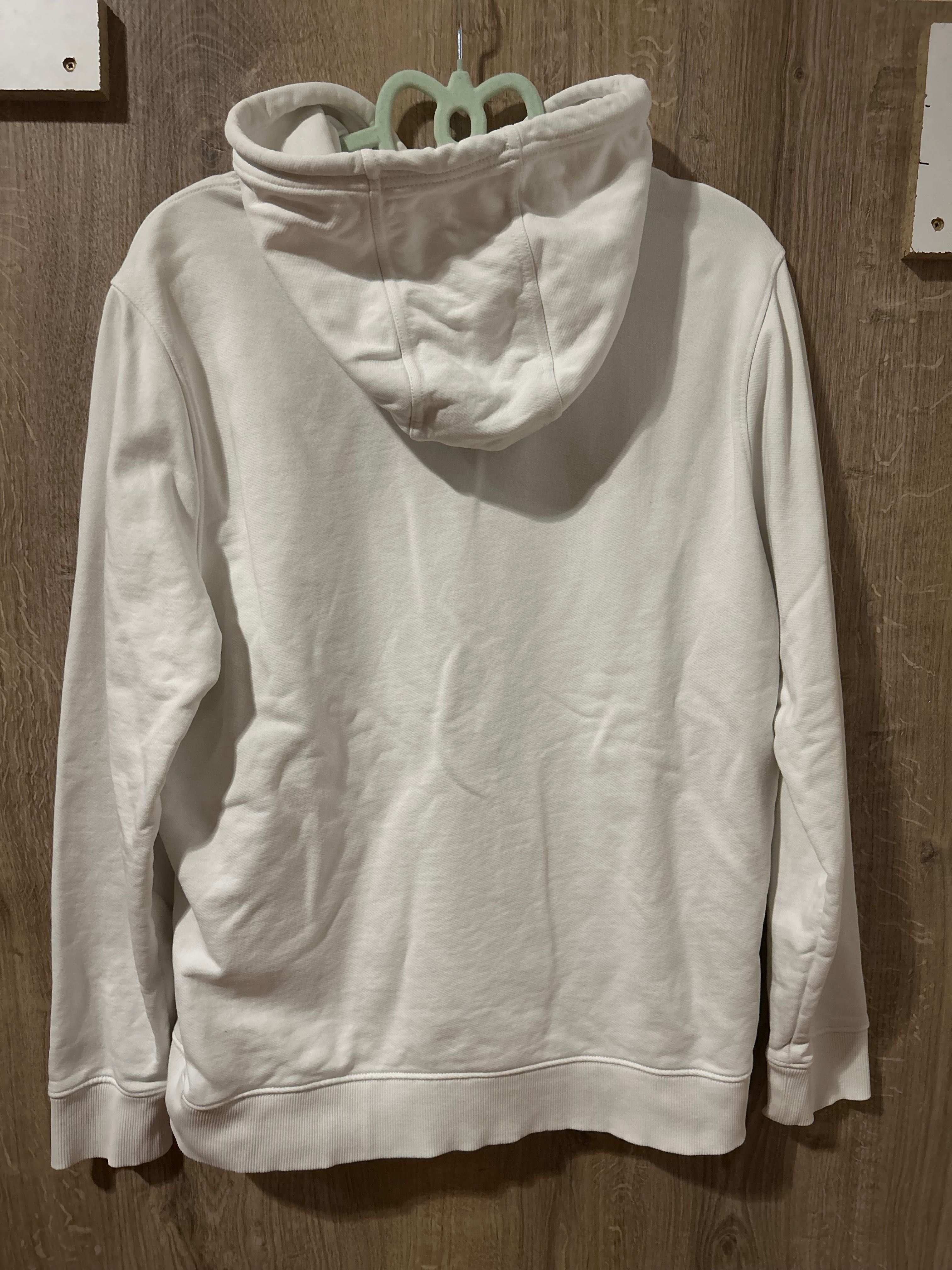Tommy Jeans бял мъжки суитшър