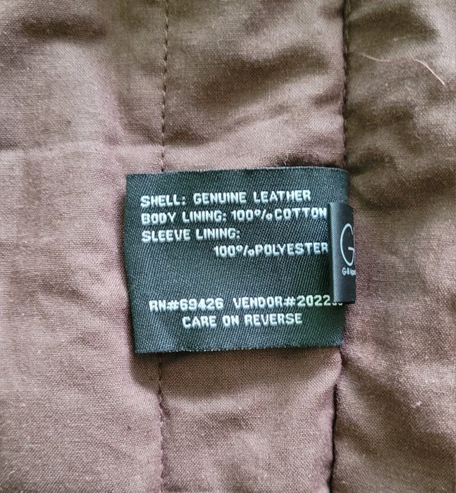 Geaca piele naturala Black Rivet