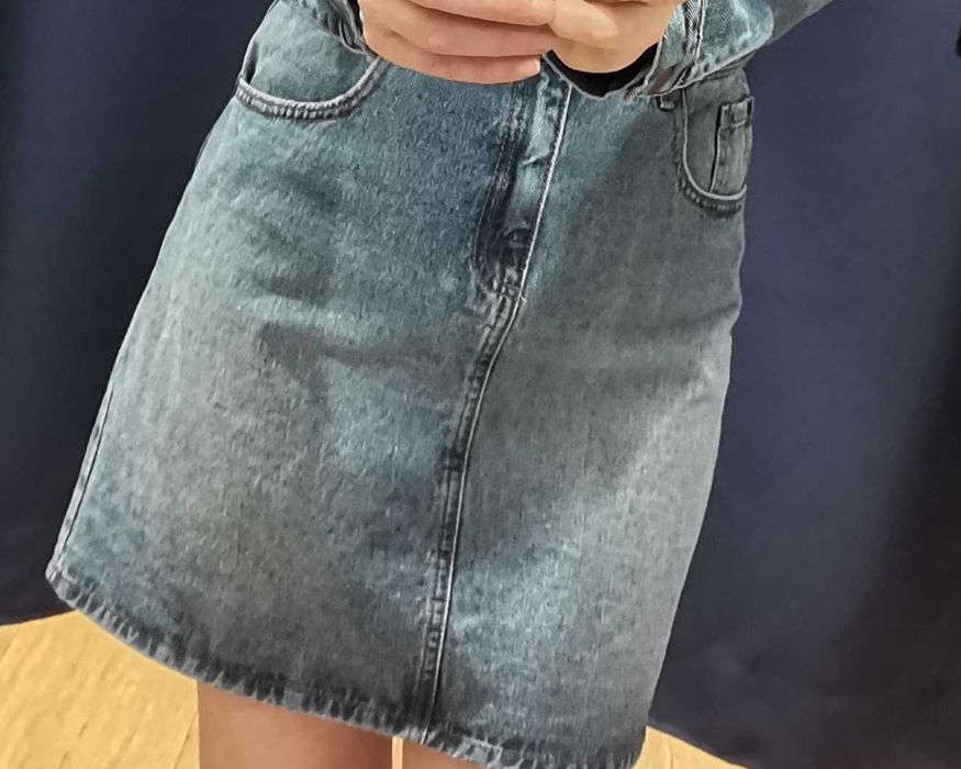 Дамска дънкова рокля