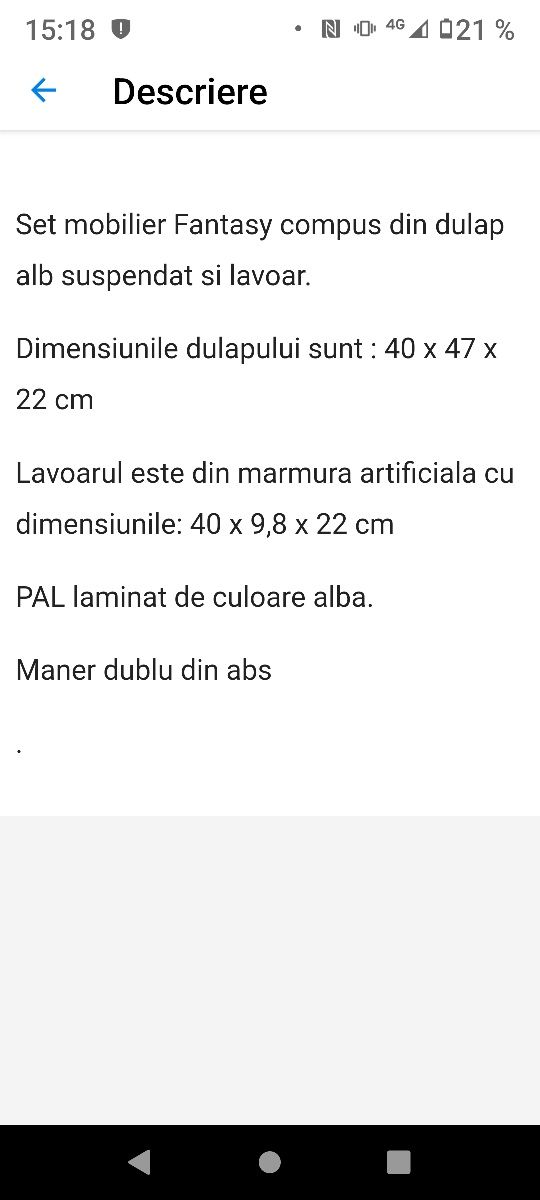 Lavoar cu mască buna  pentru cabinete medicale