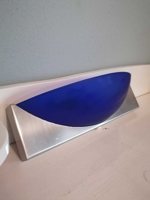 Aplica IKEA Klaviatur Art Deco, Mid Century Modern, Cobalt, vintage