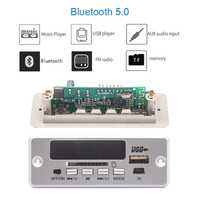 Авто аудио Player Bluetooth 5.0 мoдул за вграждане FM/MP3/TF card/USB