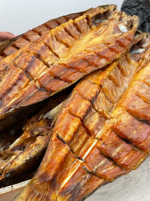 Копченная рыба кефаль