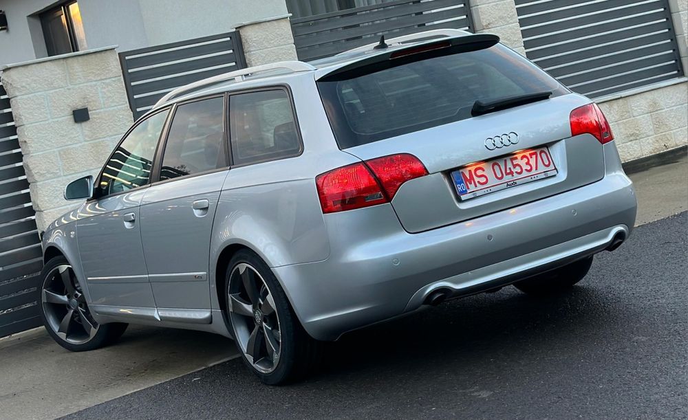 Audi A4 S-line plus, 170cp, navigatie, jante Rotor